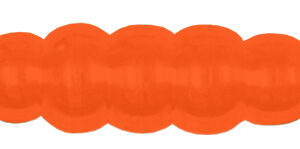 Powder Coated Brass Bodies- Orange Style 106