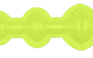 Powder Coated Brass Bodies- Fluorescent Chartreuse Style 107