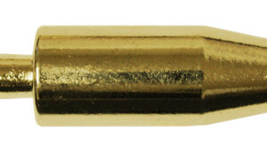 Brass Worm Weight 1/2 oz Polished Brass
