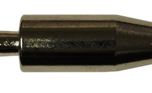 Brass Worm Weight 1/2 oz Black