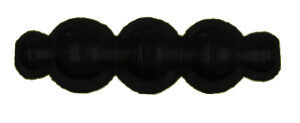 Powder Coated Brass Bodies- Black Style 59