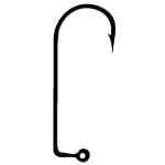 Mustad Hook-6-32755R Red Aberdeen Hooks - Short Shank Bent Down