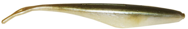 4" Jerk Minnow Plastic Bait Blue Black Herring