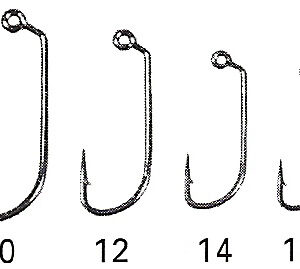 Daiichi 4640 60 Degree Wide-Gape Jig Hook - Size 14