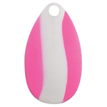 Indiana Spinner Blade-Pink with White Stripe-Size 0