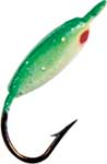 Glow Body Jig-Size 12-1/64 oz.-Green and Glow with Glitter
