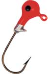 Leadhead Jigs-Orange- 3/8 oz.