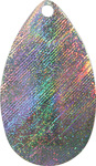 Magnum Indiana Spinner Blades .025 Silver Iridescent Foil Size 8