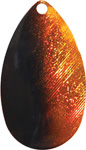 Magnum Indiana Spinner Blades .025 Black & Orange Iridescent Foil Size 14
