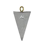 Pyramid Sinker-Nickel Plated 6 oz.