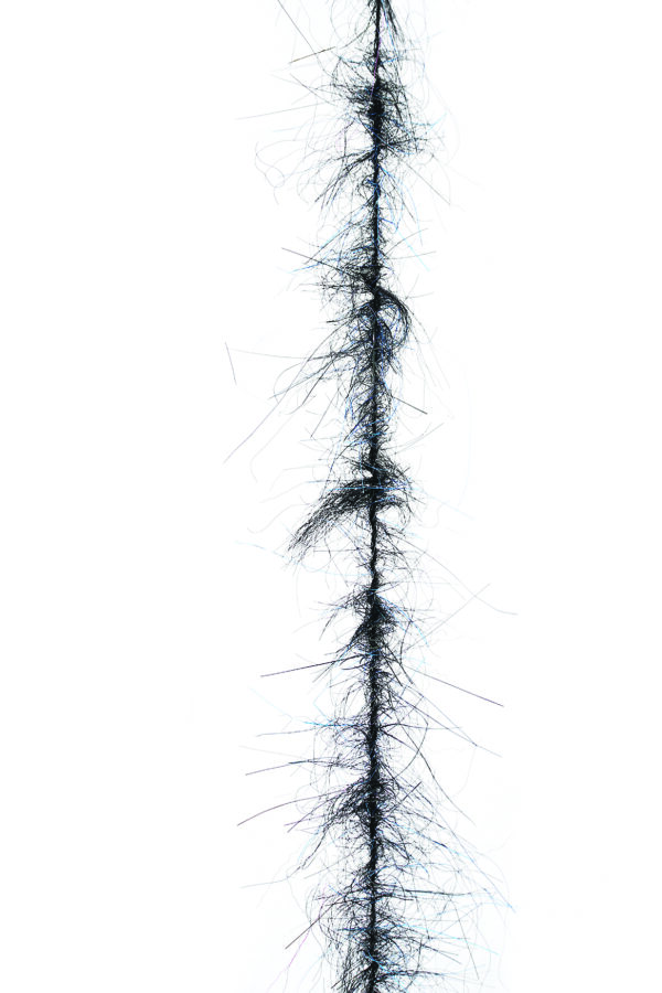 Dubbing Brushes Salmo Supreme W/Out Legs Midnight Black