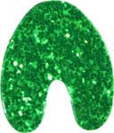 Reflecto Tape Sticker-Green Metal Flake-Colorado 2