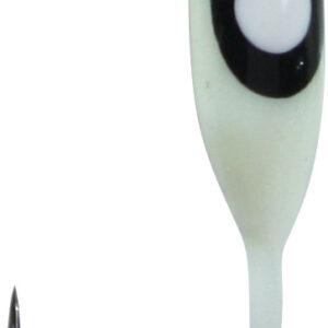Steelhead Jigs-Size 6-Glow and Blue Splash