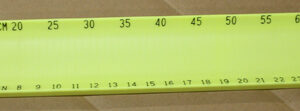 Hawg Trough- Yellow Fluorescent 30"(inch/metric) with Blackened Numbers