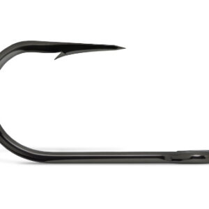 VMC Hook-5/0-9171BN Black Nickel Salmon Siwash - Open-Eye Long Point