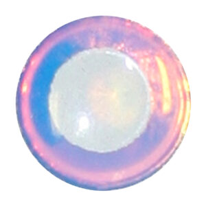 Adhesive Back Molded Lure Eyes - Iridescent Blue-Size 3/32"