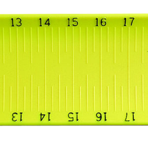 Hawg Trough- Fluorescent Yellow 30" with Blackened Numbers