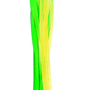 Squid Skirt- 4 3/4" Green & Yellow