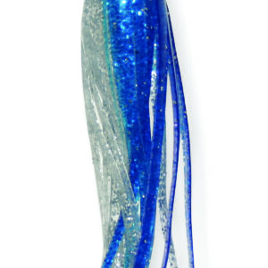Squid Skirt- 3 1/2" Blue Back Silver Belly