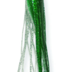 Squid Skirt- 4 3/4" Green Back Silver Belly