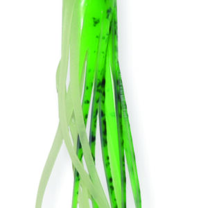 Squid Skirt- 4 3/4" Green Back Glow Belly
