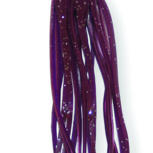 Squid Skirt- 3 1/2" Purple With Silver Fleck