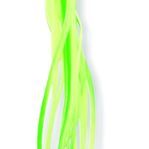 Squid Skirt- 3 1/2" Glow With Green Stripes