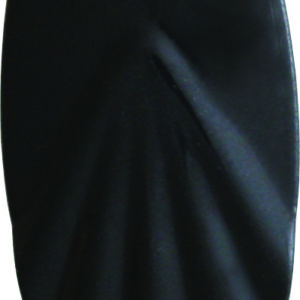 Willowleaf Fluted Painted Blades Black Size 4