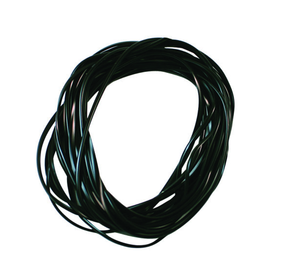 Nymph Rib Black 1 pc