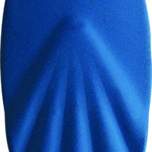 Willowleaf Fluted Painted Blades Blue Size 8