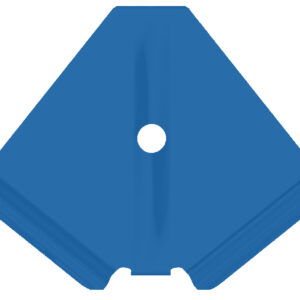 Painted Buzz Blade-C Left Turn-Blue