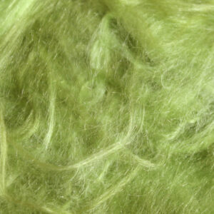 Pure Silk Dubbing - Caddis Green 1 Gram