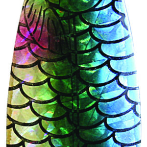 Casting Spoons Rainbow Dye Foilistic Size 7