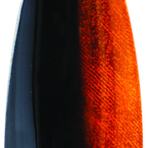 Casting Spoons Black & Orange Iridescent Foilistic Size 4