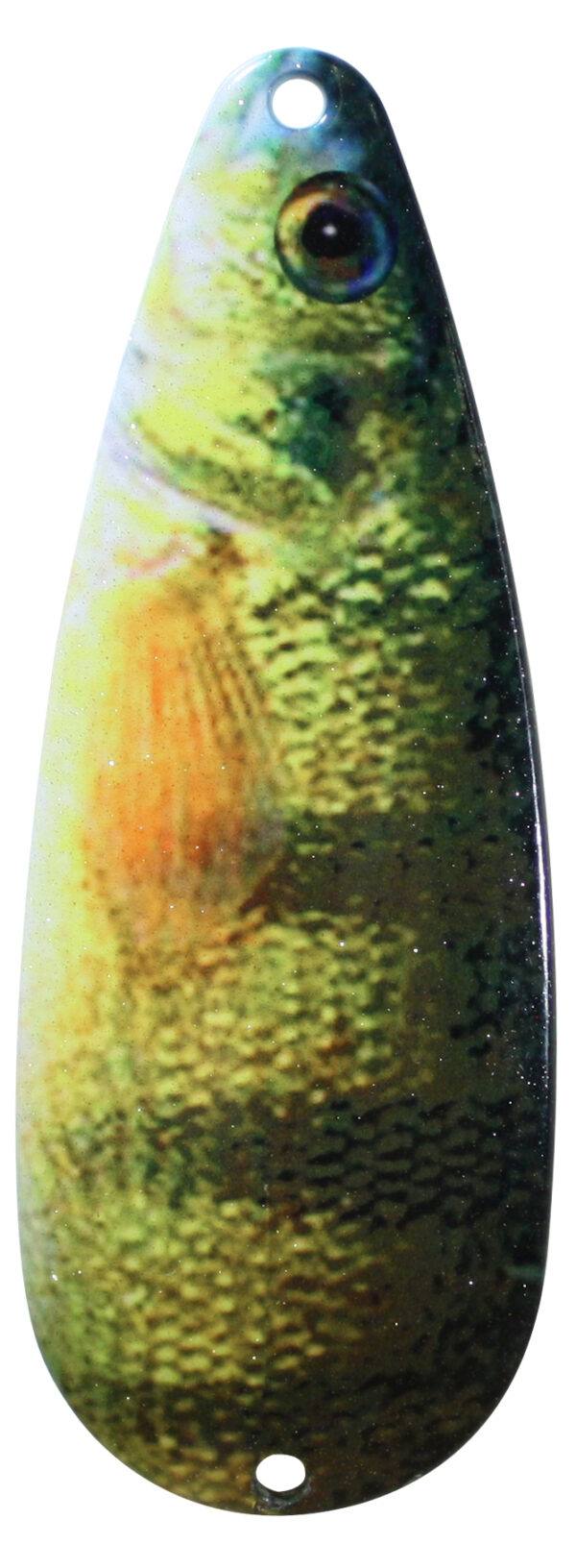 Photo Image Casting Spoons Yellow Perch Size 7