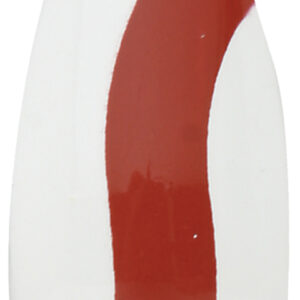 Casting Spoons Reversed Red & White Stripe Size 7