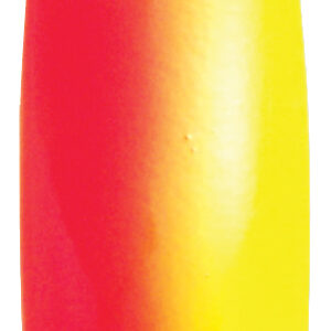 Milwaukee Minnow-Chartreuse with Orange Splash-Size 4 Brass Base