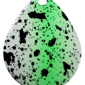Spackle Colorado Spinner Blades UV Green Glow- Glow Back Size 3