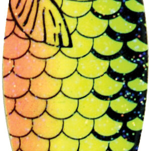 Willowleaf Spinner Blade-Size 4-Firetiger Fish Scale Crystal