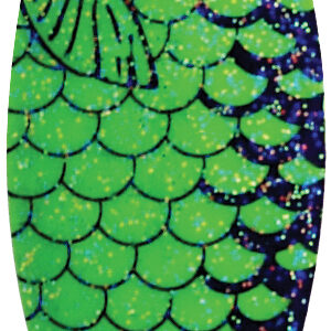 Willowleaf Spinner Blade-Size 3 1/2-Green Fish Scale Crystal