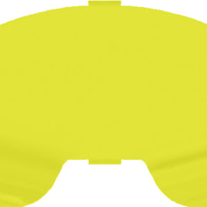 Painted Buzz Blade-D Left Turn-Chartreuse