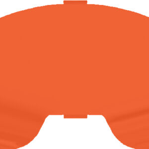 Painted Buzz Blade-D Right Turn-Orange