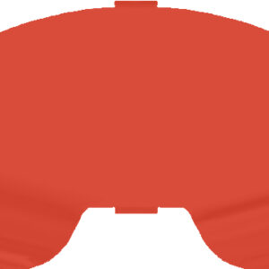 Painted Buzz Blade-D Left Turn-Red