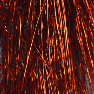 Saltwater Angel Hair - Dark Orange 1 oz. Bulk Bag