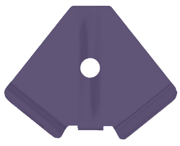 Painted Buzz Blade-E Right Turn-Purple