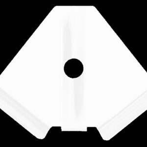 Painted Buzz Blade-E Left Turn-White
