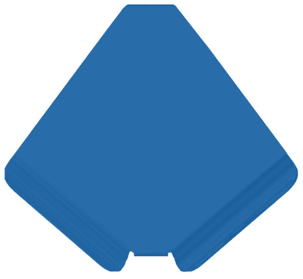 Painted Buzz Blade-F Right Turn-Blue