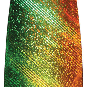 Steel Trolling Thin Spoon-Firetiger-Size T2