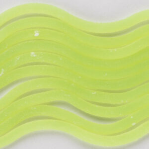 Sili Worms - Fluorescent Chartreuse