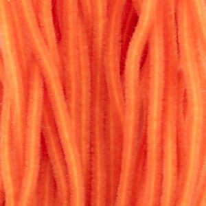 Ultra Chenille - Fluorescent Fire Orange - 1 mm